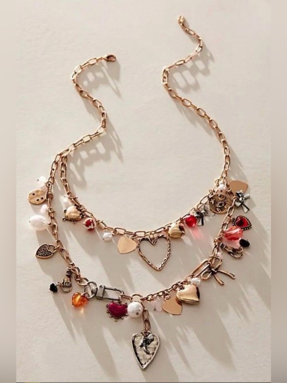 Free People Maxamillion Charm Necklace